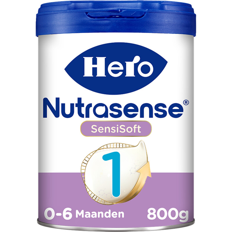 Een afbeelding van Hero Nutrasense Sensisoft 1 zuigelingenvoeding 0-6m