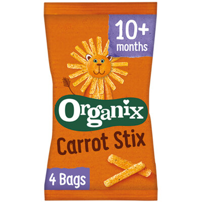 pdp-image-Organix Maïs sticks met wortel 4-pack 10m+