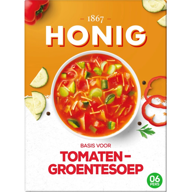 Een afbeelding van Honig Basis voor tomaten-groentesoep