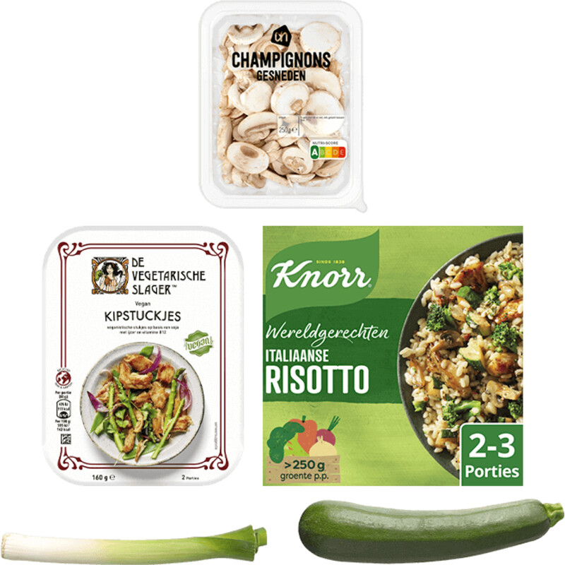 Knorr Risotto complete maaltijd bestellen Albert Heijn