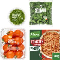 Een afbeelding van Knorr Tomaten Penne Pasta Pesto pakket