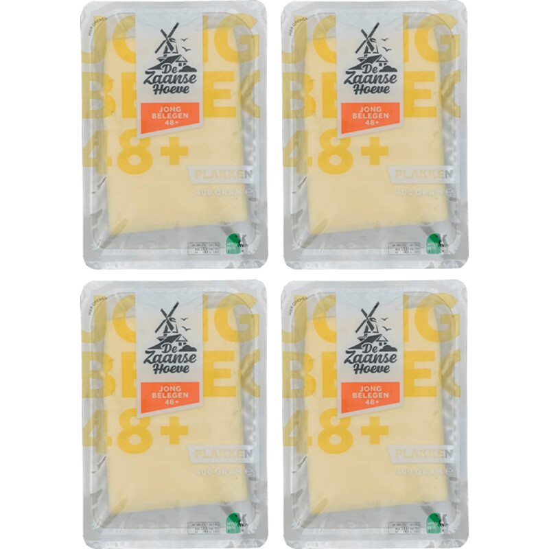 Een afbeelding van AH Goudse jong belegen 48+ plakken 4-pack