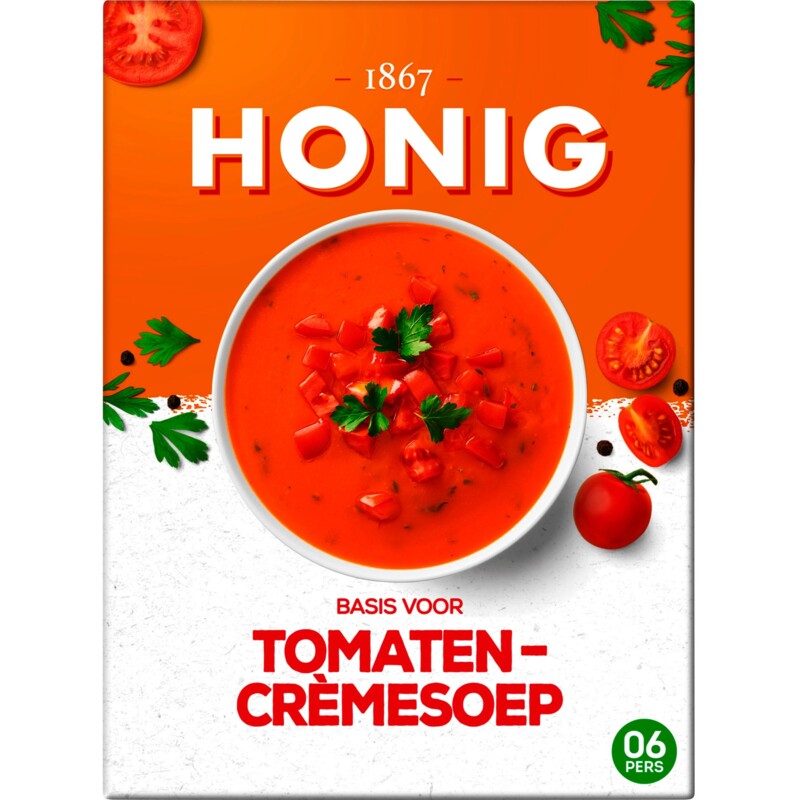 Een afbeelding van Honig Basis voor tomaten-cremesoep