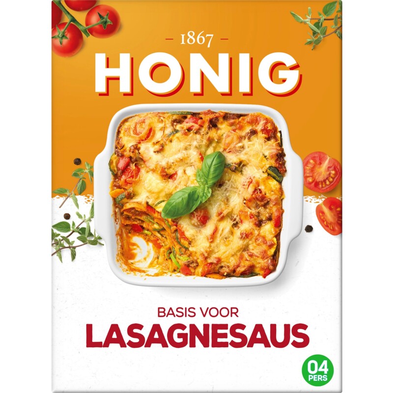 Een afbeelding van Honig Basis voor lasagnesaus