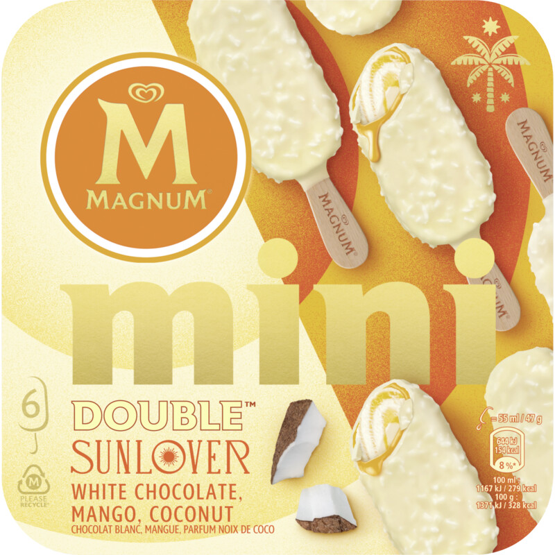 Een afbeelding van Magnum Mini double sunlover