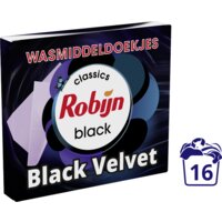 Een afbeelding van Robijn Wasmiddeldoekjes black velvet