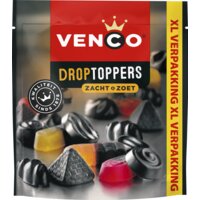 Een afbeelding van Venco Droptoppers zacht & zoet XL