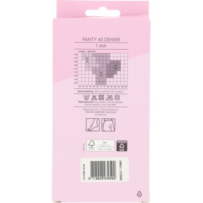 pdp-image-AH Panty semi transparant teint maat 42-44