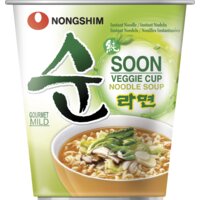 Een afbeelding van Nongshim Instant noodles soup veggie