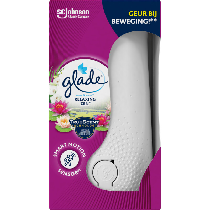 Een afbeelding van Glade Sense & spray relaxing starterkit