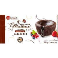 Een afbeelding van Beldessert Moelleux van chocolade (lava cake)