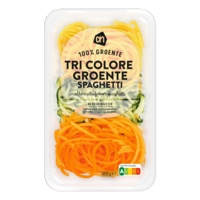AH Tri colore groente spaghetti