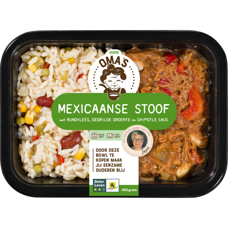 Een afbeelding van Oma's Mexicaanse stoof