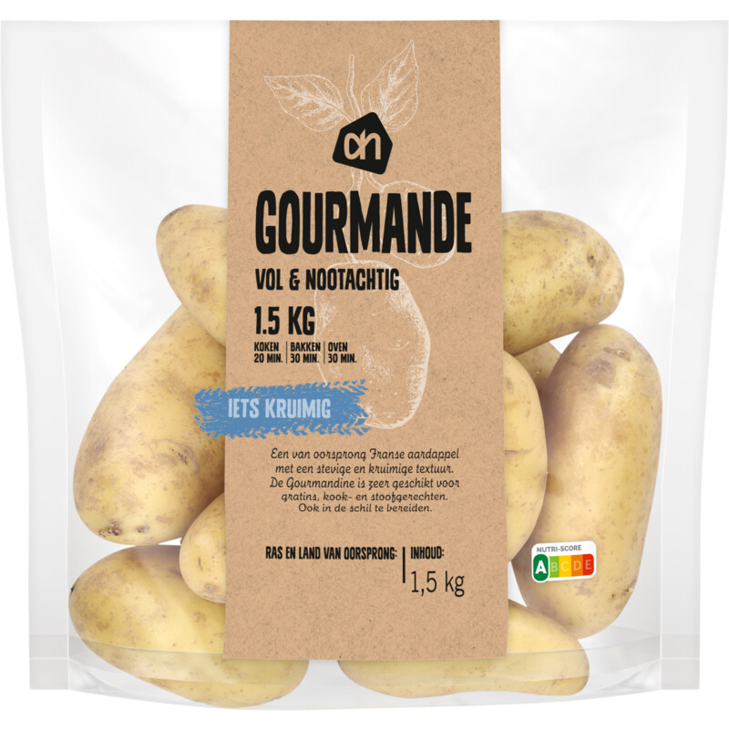 Een afbeelding van AH Gourmande aardappelen