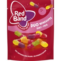 Een afbeelding van Red Band Duo winegums zoet fris