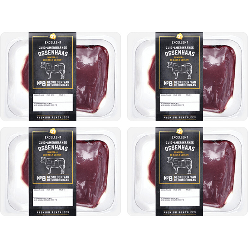 Een afbeelding van AH Excellent Ossenhaas 4-pack