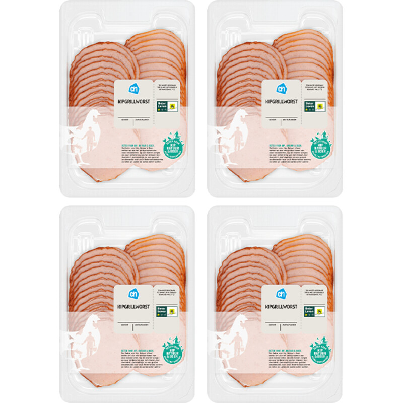 Een afbeelding van AH Kipgrillworst 4-pack