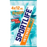Een afbeelding van Sportlife Frozn intensemint gum sugarfree 4-pack