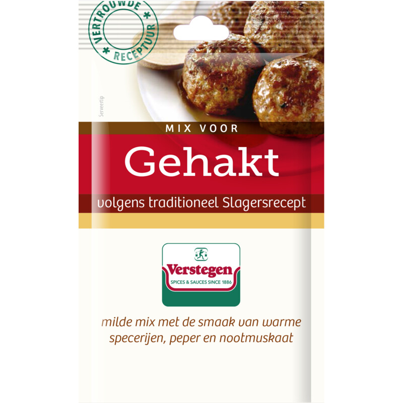 Een afbeelding van Verstegen Kruidenmix voor gehakt