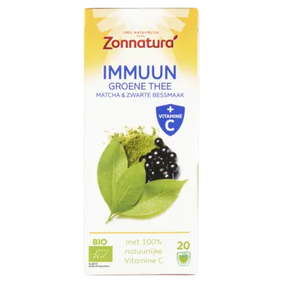 pdp-image-Zonnatura Immuun groene thee matcha & zwarte bes