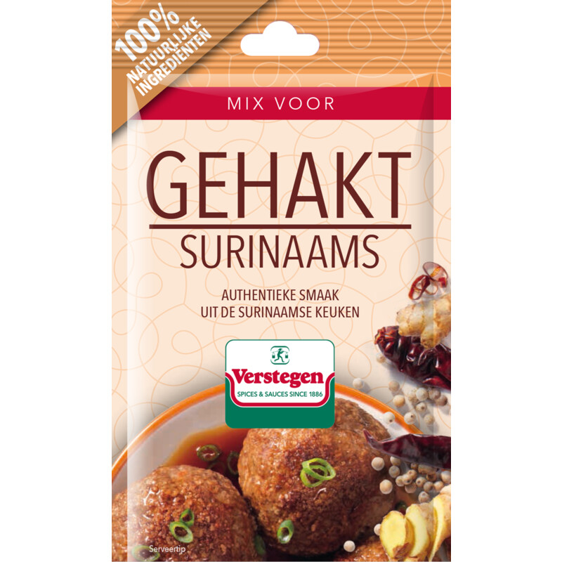 Een afbeelding van Verstegen Mix gehakt Surinaams
