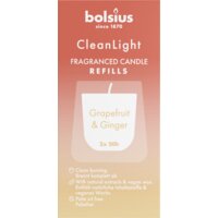 Een afbeelding van Bolsius Navulling clean light grapefruit ginger