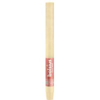Een afbeelding van Bolsius Dinerkaars rustiek beige 27cm
