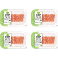 Een afbeelding van AH Biologisch Zalmfilet 4-pack