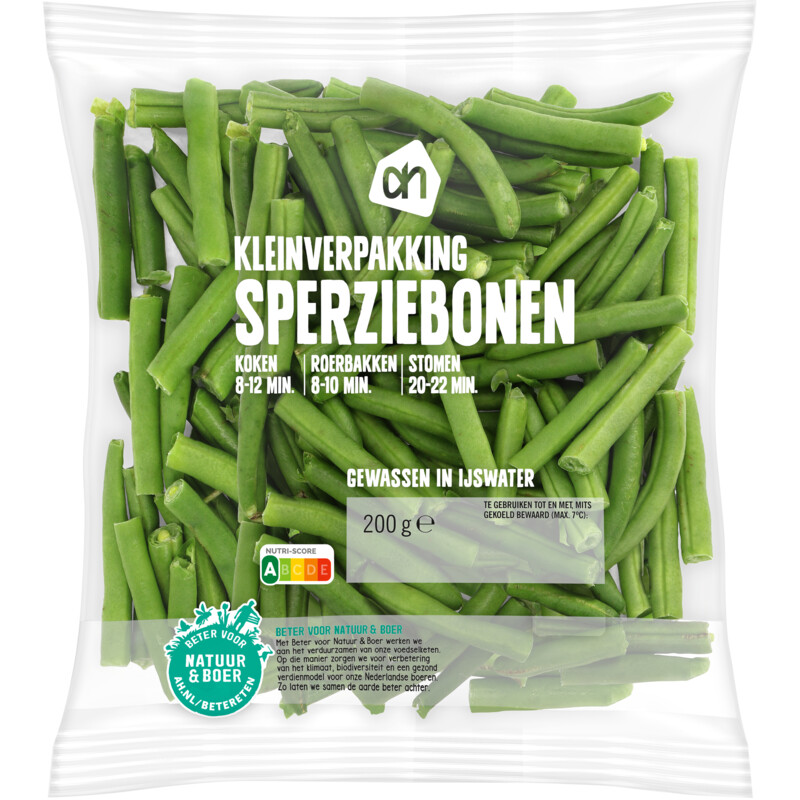 Een afbeelding van AH Sperziebonen kleinverpakking