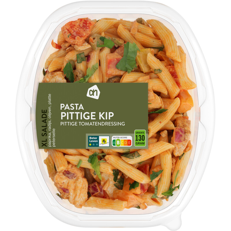 Een afbeelding van AH Pastasalade xl pittige kip
