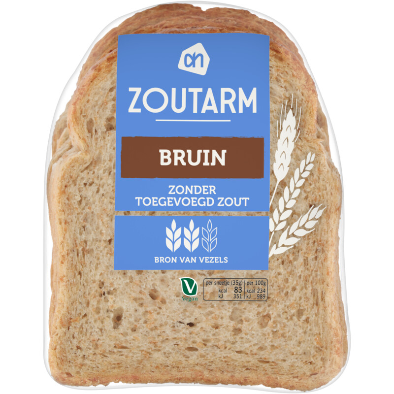 Een afbeelding van AH Zoutarm bruin