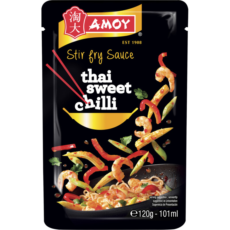 Een afbeelding van Amoy Stir fry sauce sweet thai chili