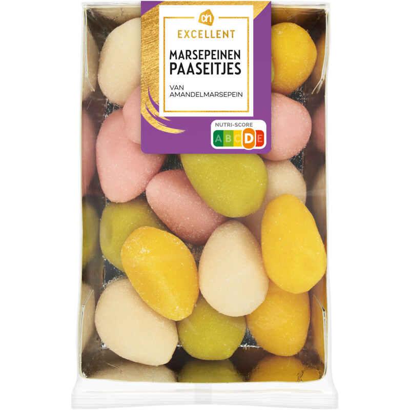 Een afbeelding van AH Excellent Marsepeinen paaseitjes