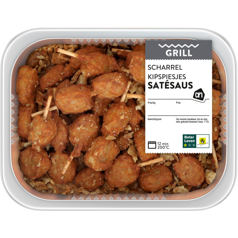 AH Kipspiesjes satésaus reserveren Albert Heijn