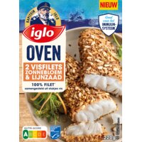 Afbeelding van Iglo Oven visfilets zonnebloem & lijnzaad
