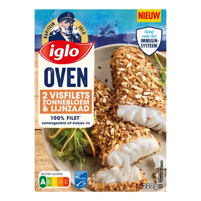 pdp-image-Iglo Oven visfilets zonnebloem & lijnzaad