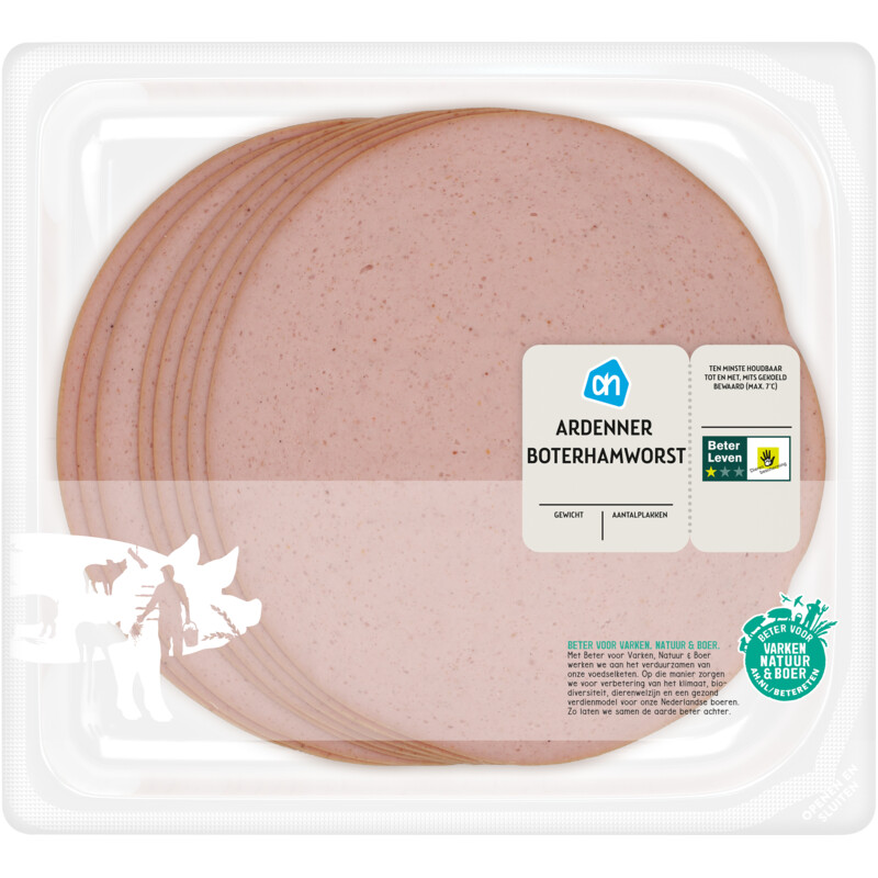 Een afbeelding van AH Ardenner boterhamworst