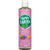 Een afbeelding van Happy Earth Pure shower gel lavender ylang