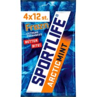Een afbeelding van Sportlife Frozn arcticmint gum sugarfree 4-pack
