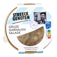 Streeckgenoten Grijze noordzee garnaalsalade bel