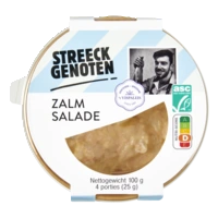 Streeckgenoten Zalmsalade bel