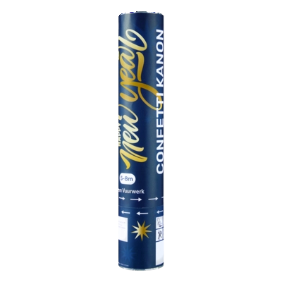 pdp-image-Folat Partypopper blauw goud 28cm