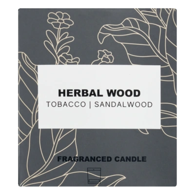 pdp-image-AH Geurkaars in glas herbal wood