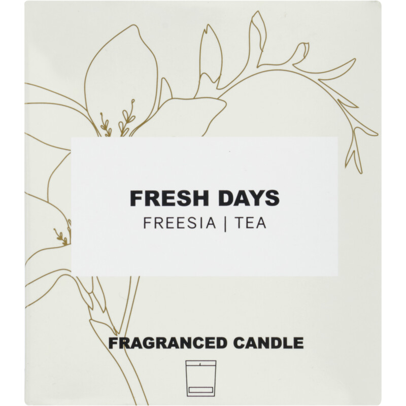 Een afbeelding van AH Geurkaars in glas fresh days