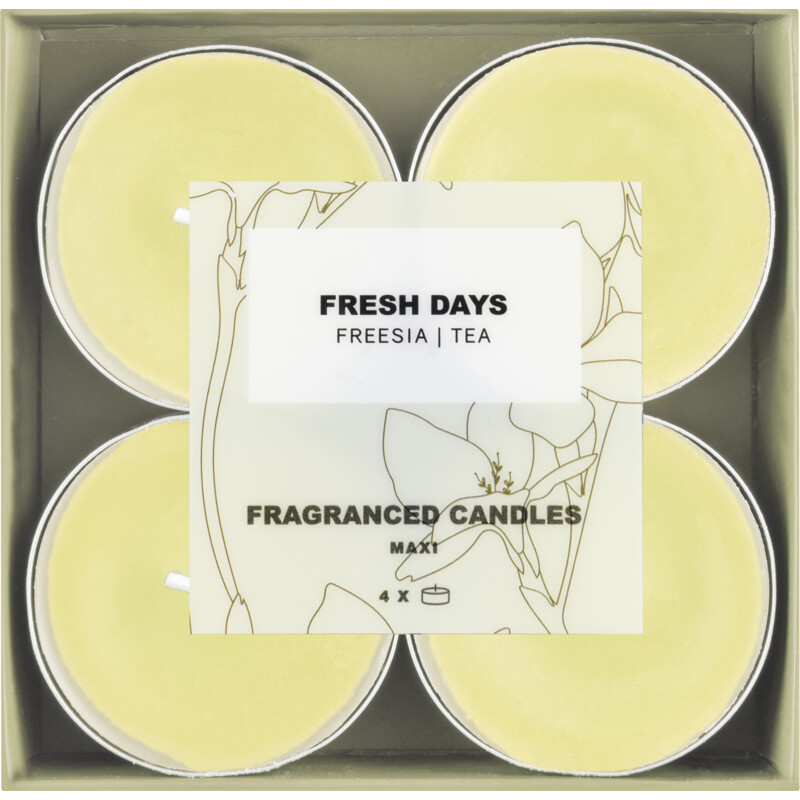 Een afbeelding van AH Maxi geurtheelichten fresh days