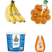 Een afbeelding van Chiquita banaan Oranje smoothie pakket	