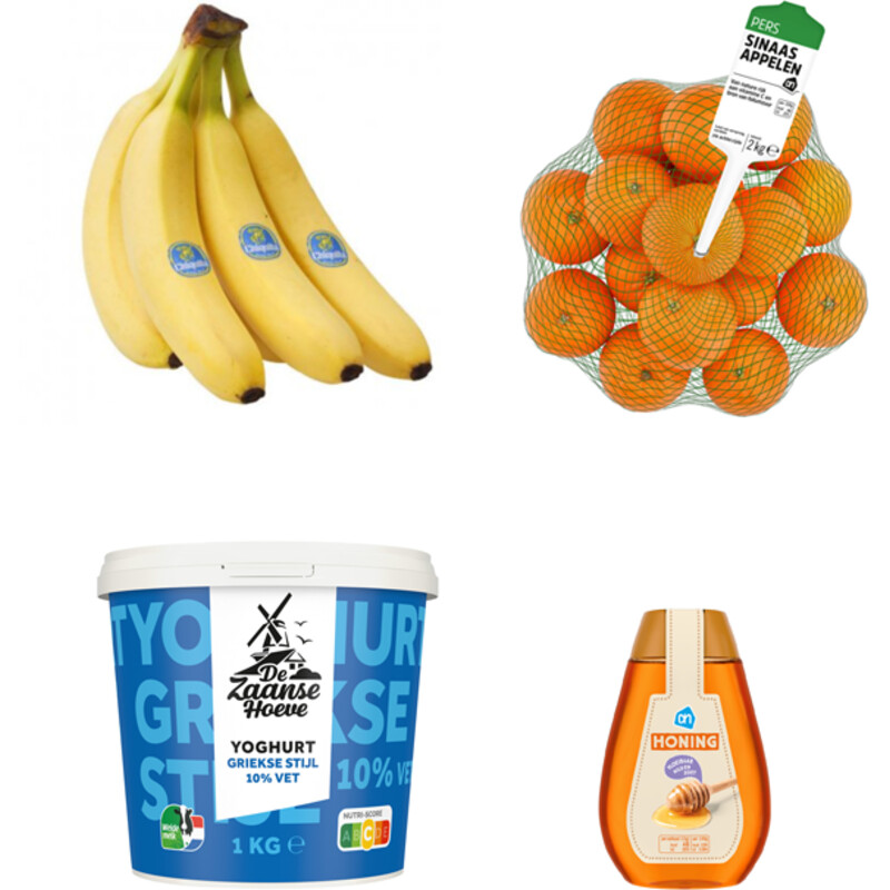 Een afbeelding van Chiquita banaan Oranje smoothie pakket	