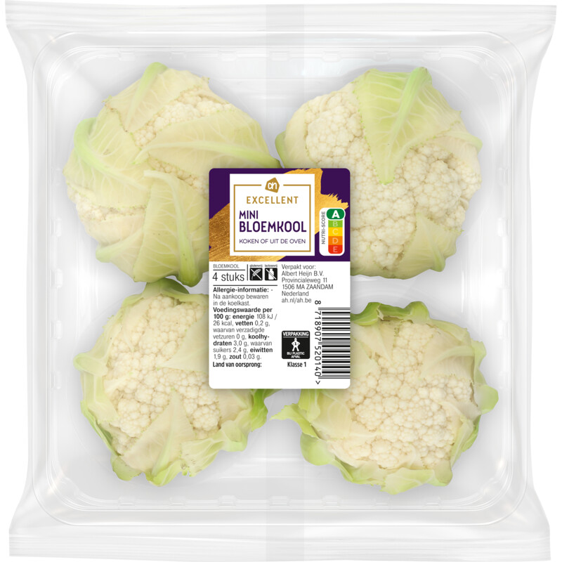 Een afbeelding van AH Excellent Mini bloemkool