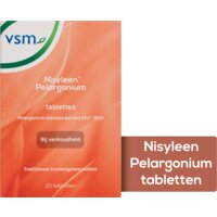 Een afbeelding van VSM Nisyleen Pelargonium Tabletten