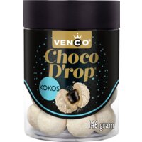 Een afbeelding van Venco Choco drop kokos